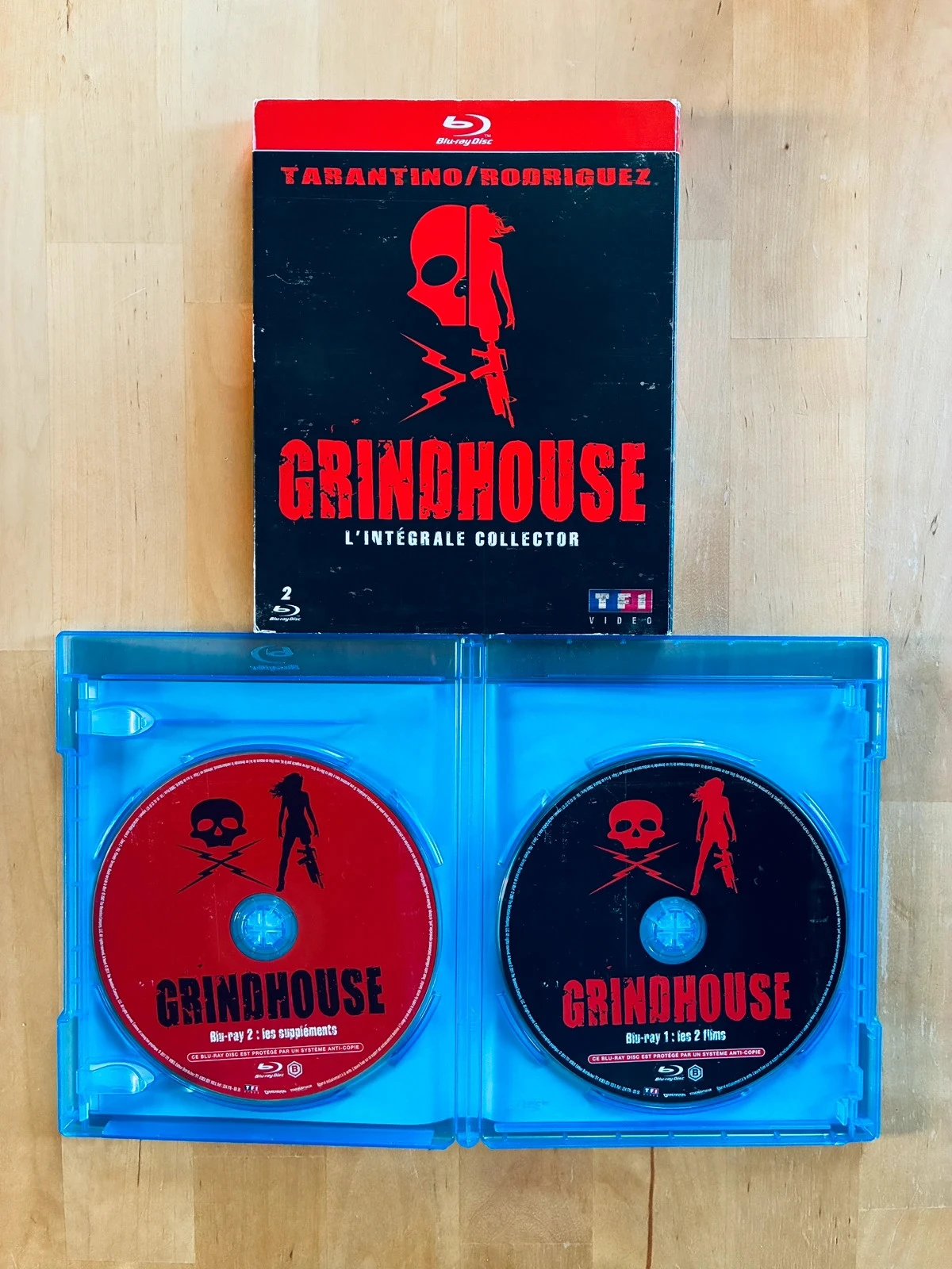 Box set 2 Blu-ray Grindhouse: Death Proof and Planet Terror. – photo 3